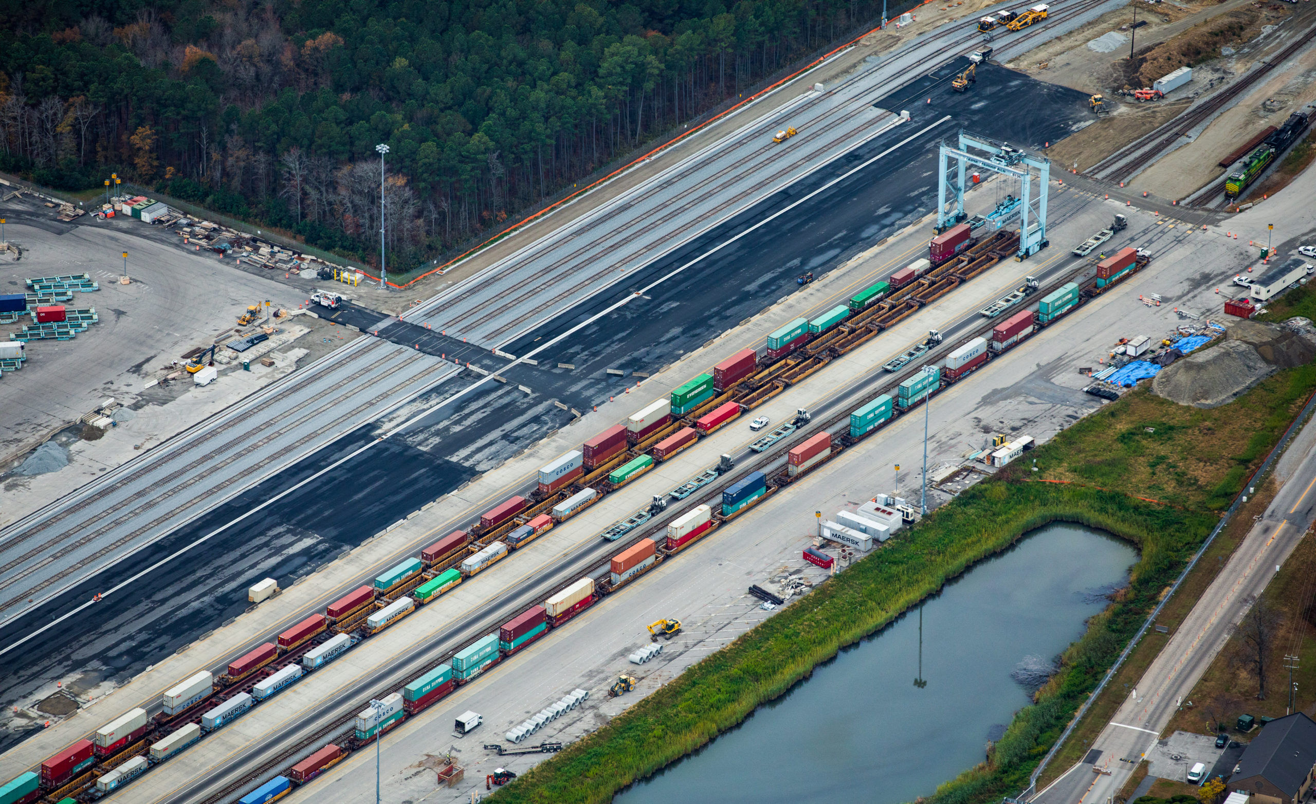 Virginia International Gateway Rail Yard Expansion, Phase II Branch Civil